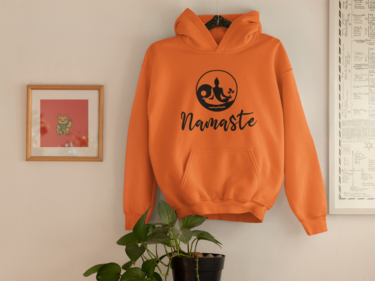 Unisex Hoodie Namaste – Reverse Conscious Clothing