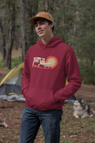 Plant based, be kind to every kind unisex hoodie organic cotton vegan soft feel burgundy plant a tree 