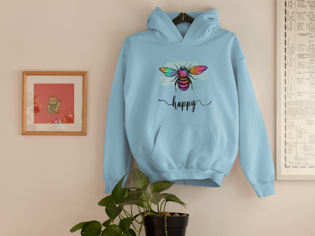 Bee inspired 2025 rose hoodie