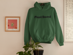 Plant based unisex hoodie organic cotton vegan soft feel forest green plant a tree 