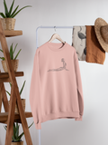 Unisex Sweatshirt Yoga Pose